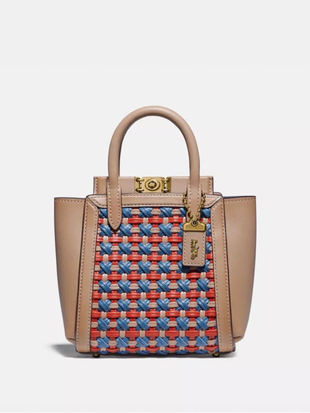 Coach 1941 Troupe Tote 16 With Weaving 618